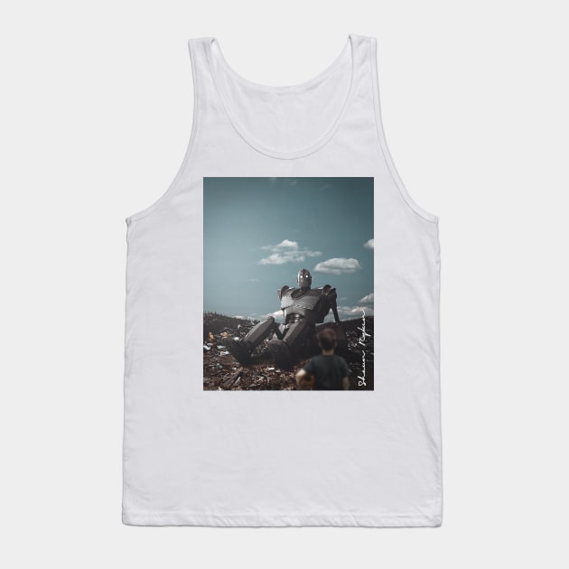 Iron Giant Tank Top by ShaunRyken